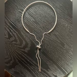 Silver necklace from mademoiselle Pierre (Paris brand from a few years ago)